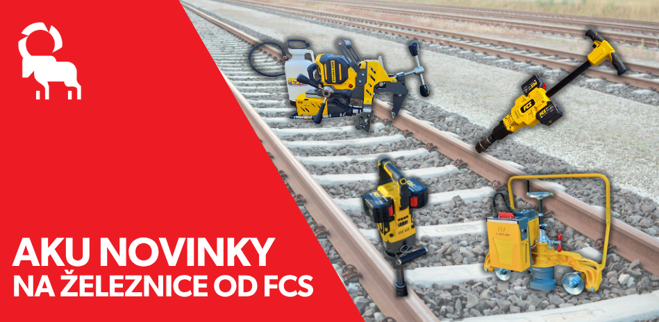 Nové aku stroje FCS🚆