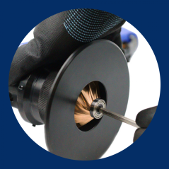 Pneumatická ohraňovací frézka přímá