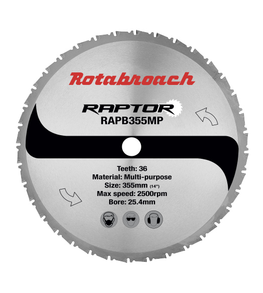 Řezný kotouč Raptor 355 mm