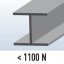 Na ocel < 1100 N