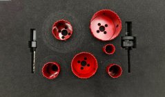 5551 Sada vrtacích korunek Bi-M, 8 ks