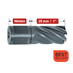 Jádrový vrták do kovu Silver Line délka 25 mm