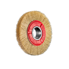 Obvodový kartáč kadeřavý CE4152 pomosazená ocel 150 mm