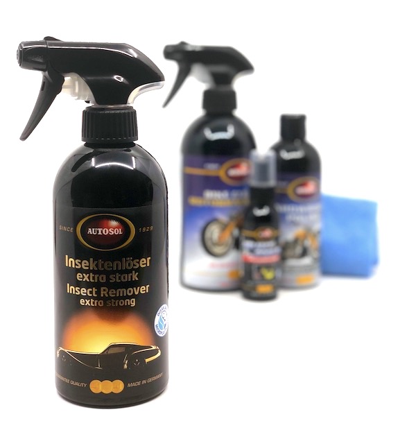 Dárková sada na čištění cestovní motorky