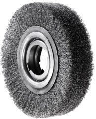 Obvodový kartáč kadeřavý 10255 typ upínání 100 mm ocel 250 mm