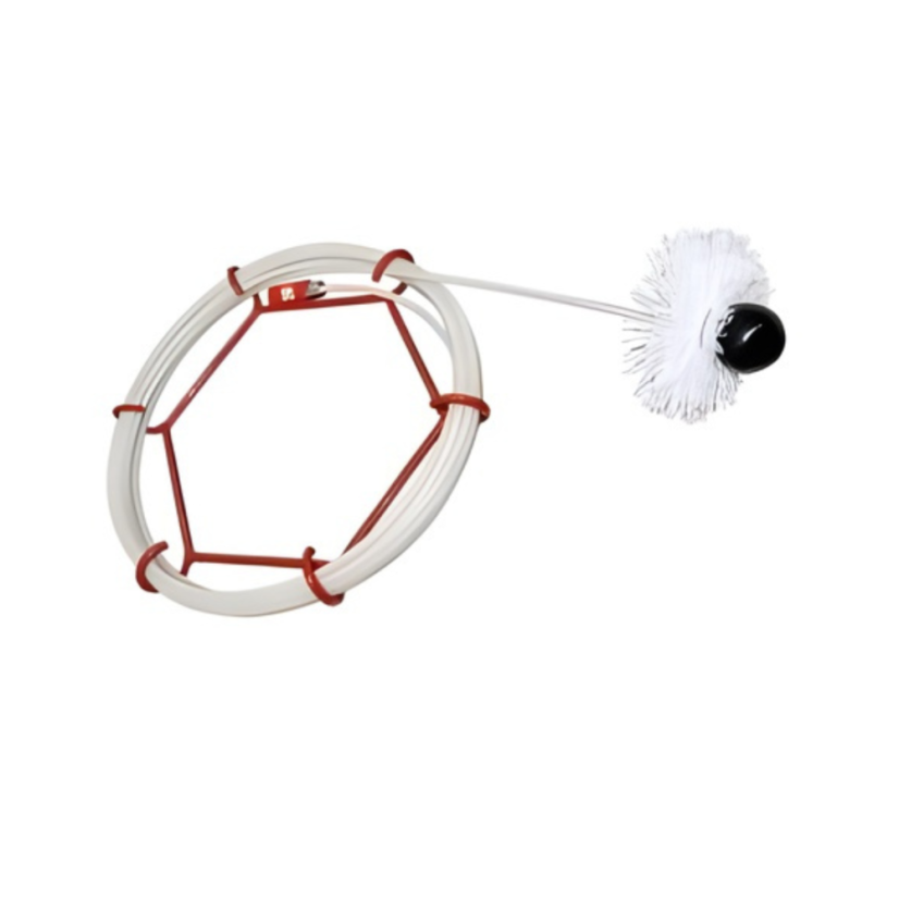 Kartáč PULIPELLET nylon D80/100, kabel 10m S.I.T. (Pulipellet 10m D80/100 nyl P)