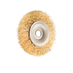 Obvodový kartáč 10 mm ocel 75 mm