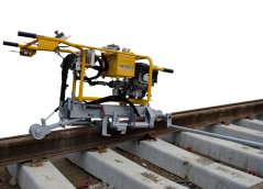 Hydraulická zatáčečka se dvěma hlavami PD 3000 P s benzínovým motorem