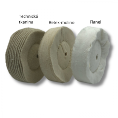 Látkový leštící kotouč průměr 100 mm