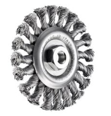 Obvodový kartáč copánkový ocelový (řada U)