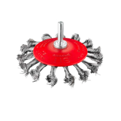 Kónický kartáč copánkový - ocel, 95 mm (CZ95 G)