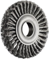 Obvodový kartáč copánkový U5202 ocel 200 mm