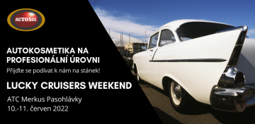 Navštivte nás na akci Lucky Cruisers Weekend 2022 v Pasohlávkách
