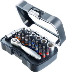 26 dílná barevně značená sada s ráčnou cobit