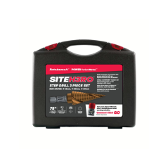 Sada stupňovitých vrtáků 3ks SITEH3RO