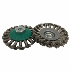 Sada kartáčů z nerezové oceli pro úhlové brusky (16 kusů)