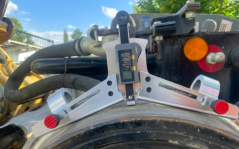 Digitální měřič průměru (opotřebení) drážních kol CDR 1195