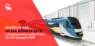 Navštivte nás na RAIL BUSINESS DAYS v Praze