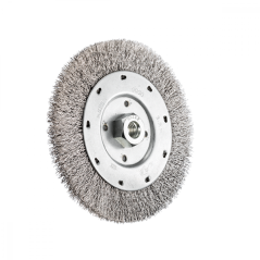 Kotoučový kartáč kadeřavý - ocel, průměr 150 mm (6151)