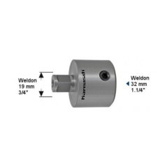 Adaptér Weldon 19 mm / Weldon 32 mm