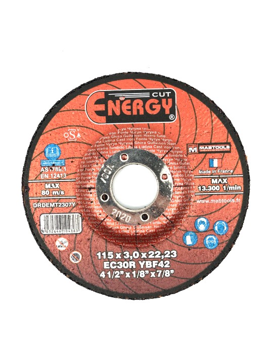 Řezný kotouč kámen/litina 115