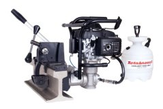 Kolejnicová vrtačka s benzínovým motorem Rhino RD 074
