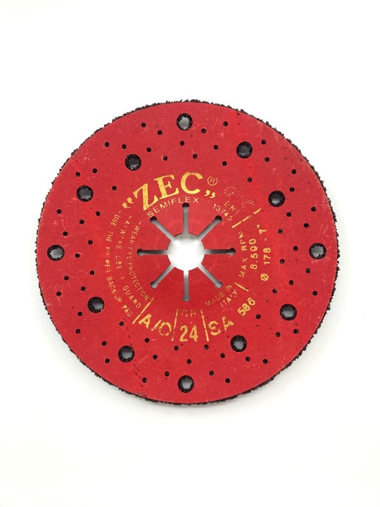 Brusný kotouč vypouklý na ocel 180 ZEC