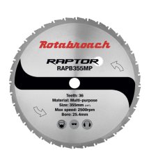 Řezný kotouč Raptor 355 mm