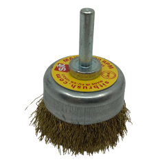 Hrncový kartáč kadeřavý (T) mosaz 50 mm