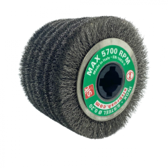 Válcový kartáč Flex nerez, pr. 100, š. 70 mm