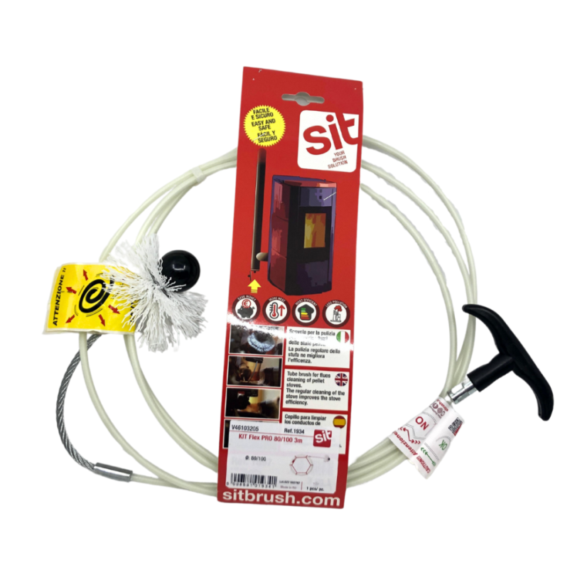 Kartáč sada PULIPELLET FLEX PRO nylon 5m D80/100, M12 Kartáč sada PULIPELLET FLEX PRO nylon 5m D80/100, M12
